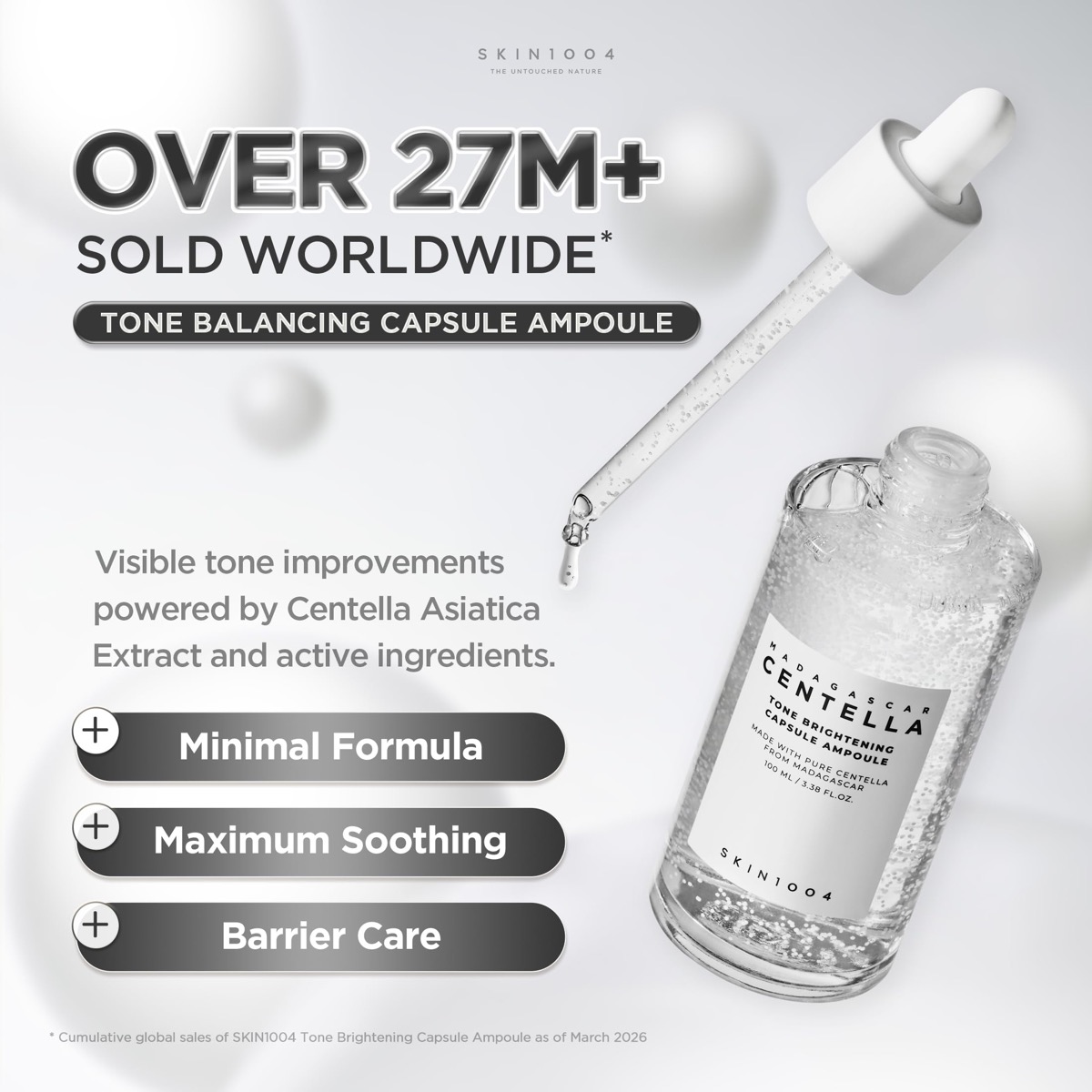 SKIN1004 Centella Tone Brightening Capsule Ampoule 100ml — detalle 1