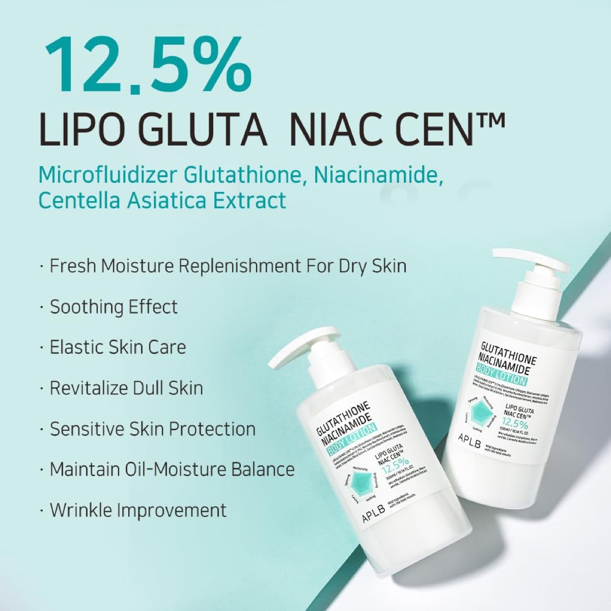 APLB Glutathione Niacinamide Body Lotion 300ml — detalle 2