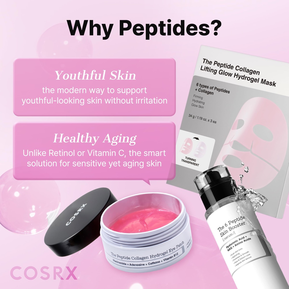COSRX The 6 Peptide Skin Booster Serum 150ml — detalle 6