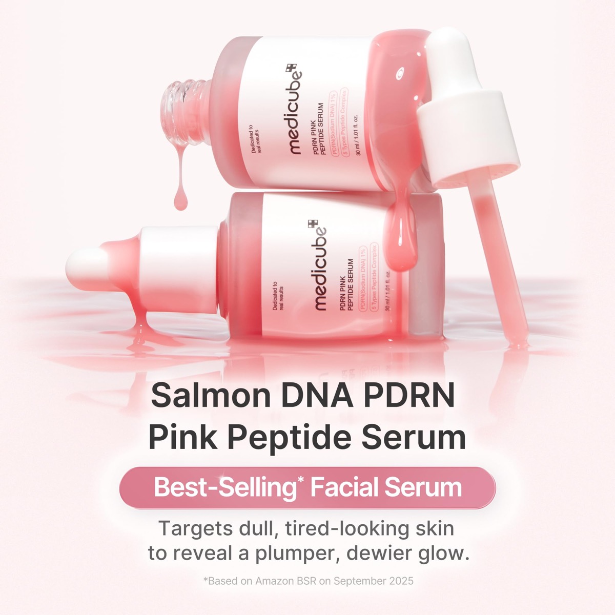 medicube PDRN Pink Peptide Serum 30ml — detalle 1