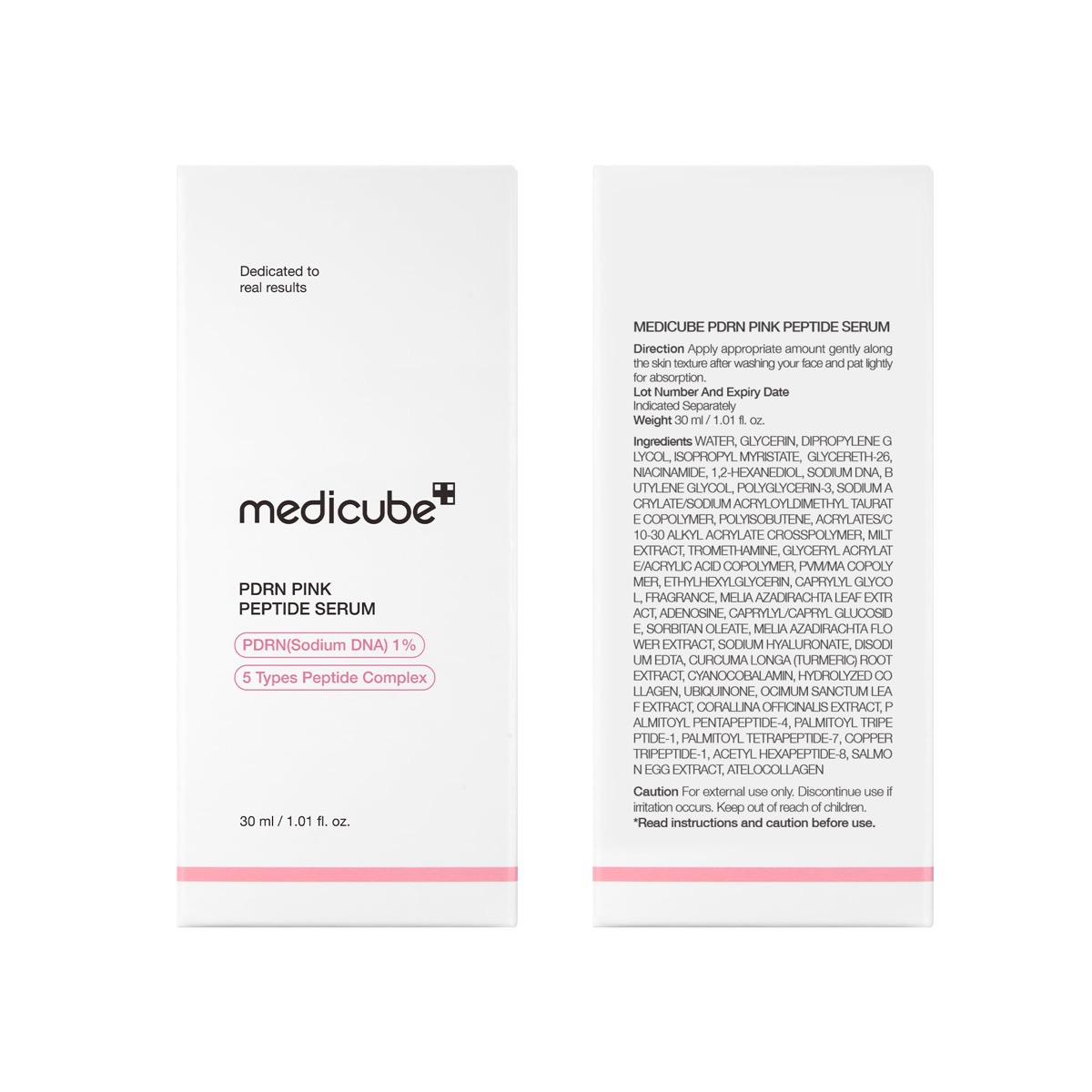medicube PDRN Pink Peptide Serum 30ml — detalle 8